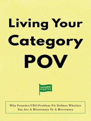 cover image of Living Your Category POV